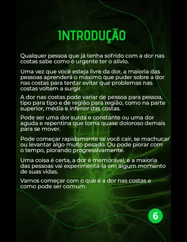 Dor nas Costas