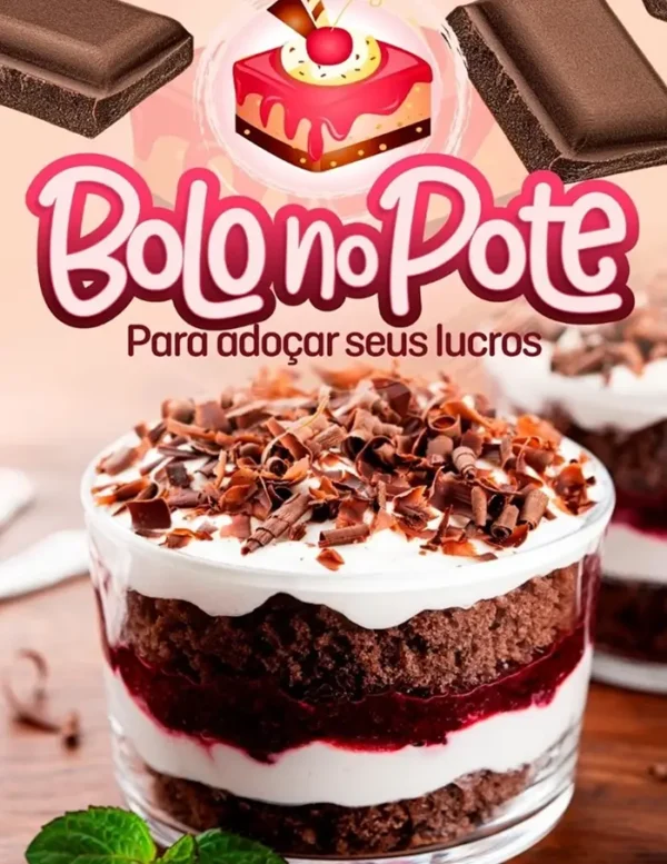 86 Páginas Que Vão Transformar Você num Expert em Bolo de Pote