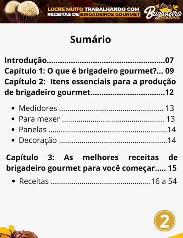 Brigadeiro Gourmet