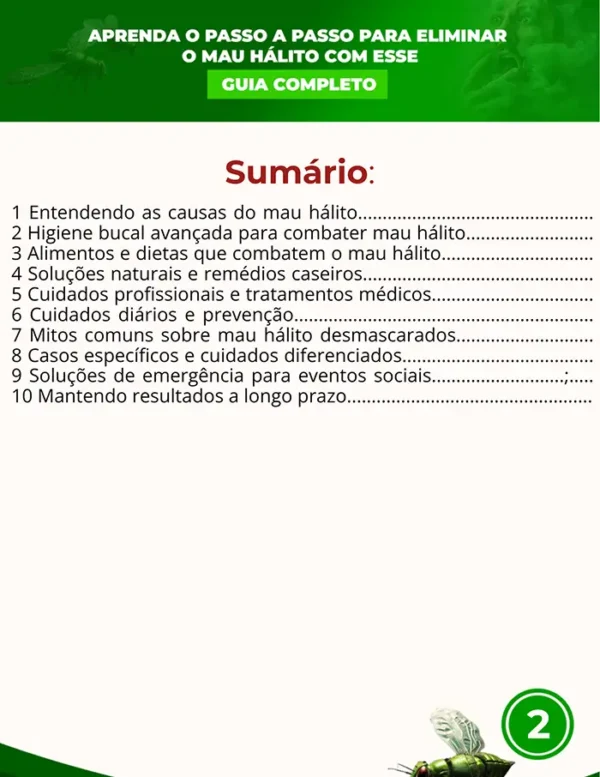 Vencendo Mau Hálito